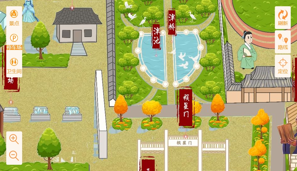 南开手绘地图景区语音讲解导览系统：智慧景区建设的基石